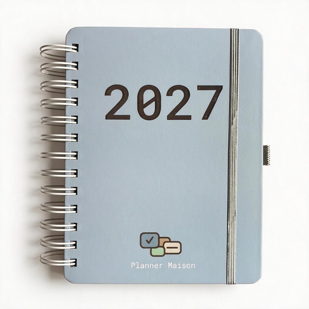 Agenda Planner Maison 2026–2027